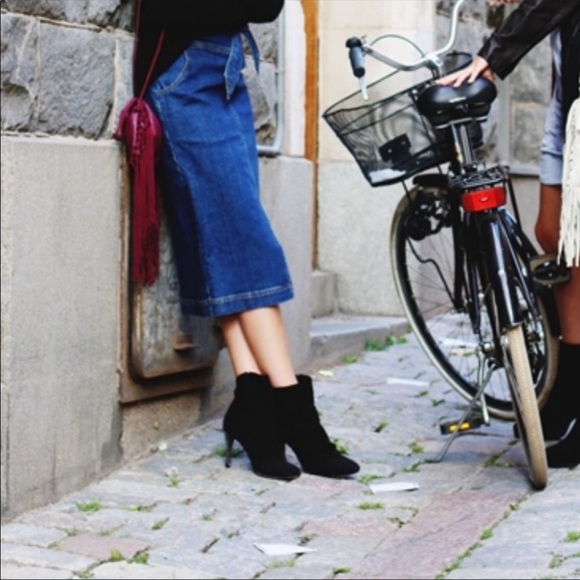 Suede Free People booties - Picture 5 of 6